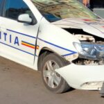 Carambol în Iași cu 3 mașini: O autospecială de poliție a provocat coliziunea