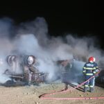 Explozie pe șantierul Autostrăzii Moldova