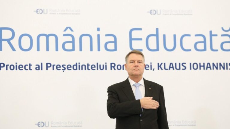 Klaus Iohannis a salutat decizia Ucrainei de a recunoaște limba română