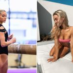 GALERIE FOTO. Gimnasta milionară și-a etalat talentul la bârnă