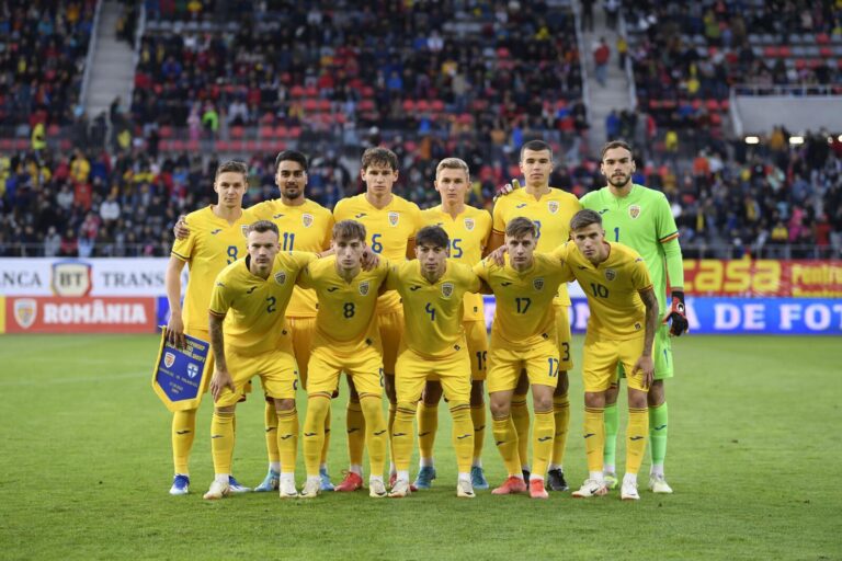 România U21, victorie in extremis cu Finlanda. „Tricolorii” mici au marcat în minutul 90+8