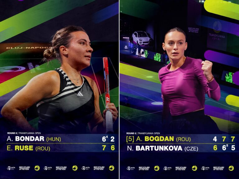 Ana Bogdan și Gabriela Ruse, în sferturile de finală ale Transylvania Open