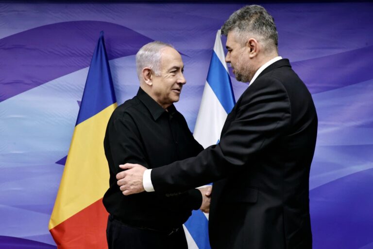 După ce a mulțumit pentru repatrierea românilor din Israel, Ciolacu i-a cerut lui Netanyahu să ajute la evacuarea românilor din Fâșia Gaza