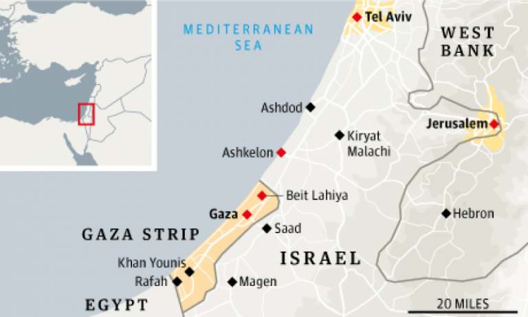Israelul susține că civilii din Gaza se deplasează spre sud