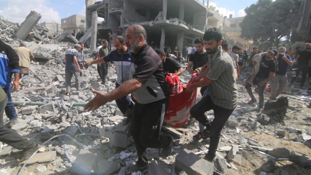 ONU bombardarea Jabaliya