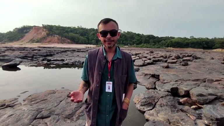 VIDEO. Roci amazoniene cu chipuri umane