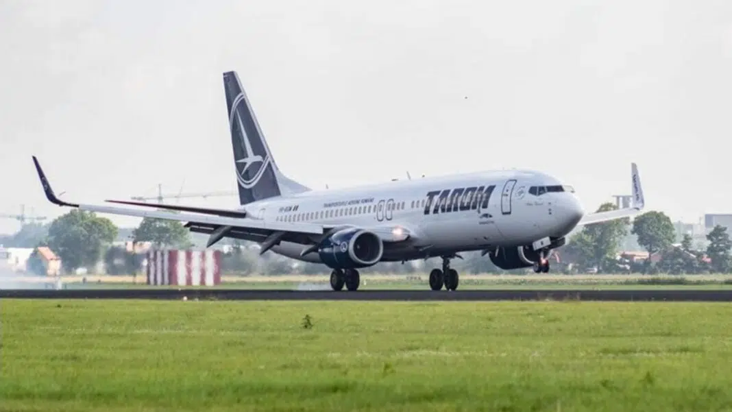 Tarom cursă specială Gaza