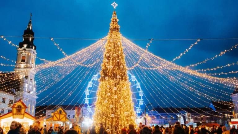 Orașele din România au început deja pregătirile de sărbătoare
