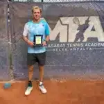 Filip Cristian Jianu a câștigat turneul ITF din Antalya