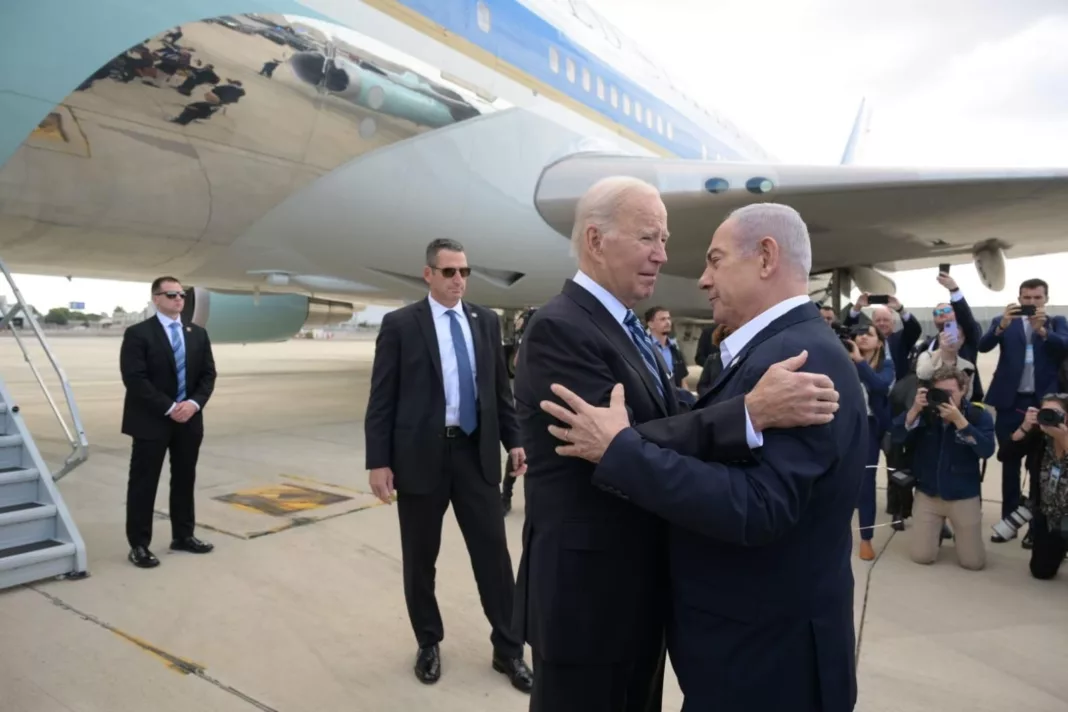 Netanyahu meeting with Biden