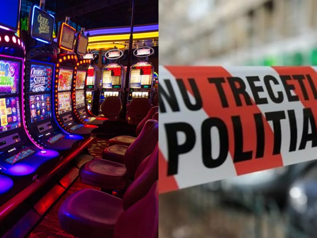 Slot machine room