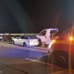 Șase autovehicule implicate într-un accident rutier pe A1 la ieşirea spre Cisnădie