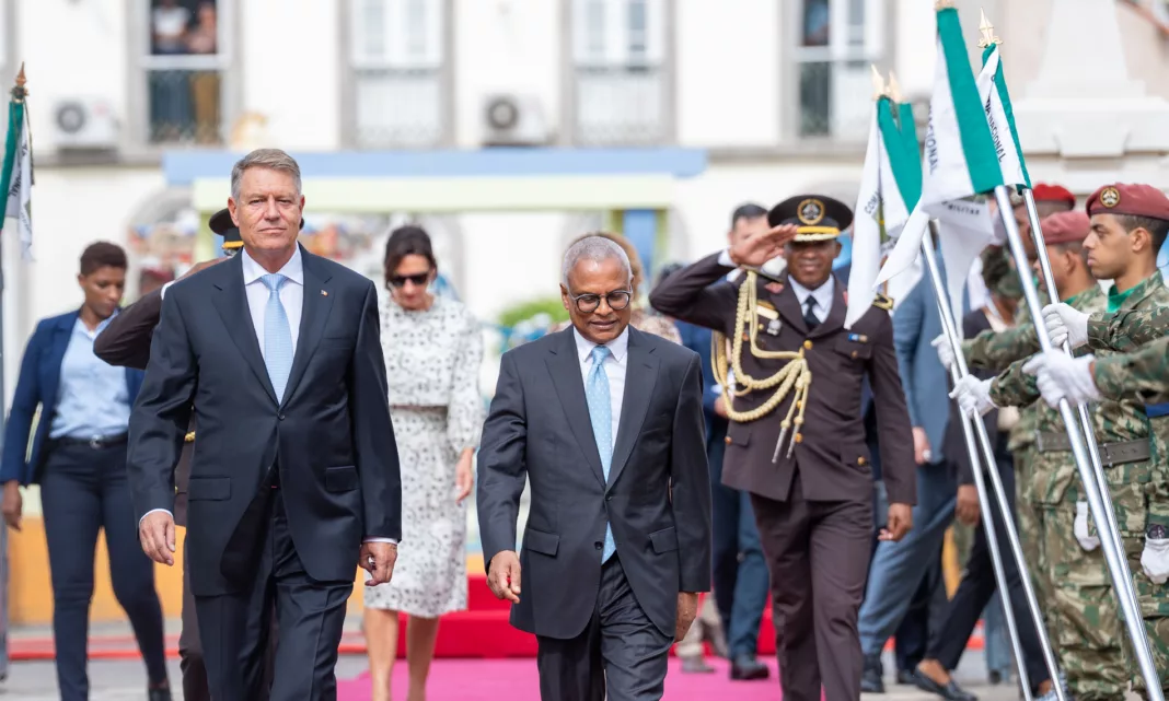 Președinții Klaus Iohannis și José Maria Neves / foto Președinția României