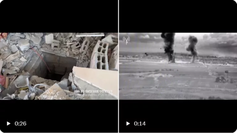 Operațiunea prin care forțele israeliene distrug un tunel al Hamas din Gaza, dată publicității. VIDEO din mijlocul conflictului