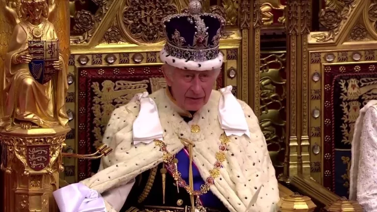 VIDEO. Regele Charles a susținut un discurs în care a prezentat planuri de justiție penală ale guvernului Sunak