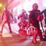VIDEO. Ciocniri între poliție și protestatari din cauza planului de amnistie al lui Pedro Sanchez