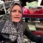 VIDEO. Persoanele din Gaza care au plecat de la spitalul Al Shifa și-au găsit adăpost pe străzi