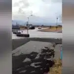 VIDEO. Crăpături pe drumurile din Islanda
