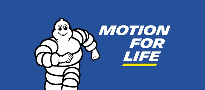 Michelin tyre advertisement