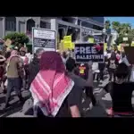 VIDEO. Mitingurile pro-Palestina coincid cu Black Friday