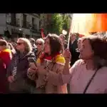 VIDEO. Mii de persoane protestează la Madrid față de amnistia catalană