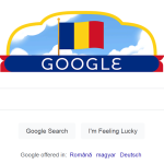 Google sărbătorește Ziua Națională a României cu un doodle special