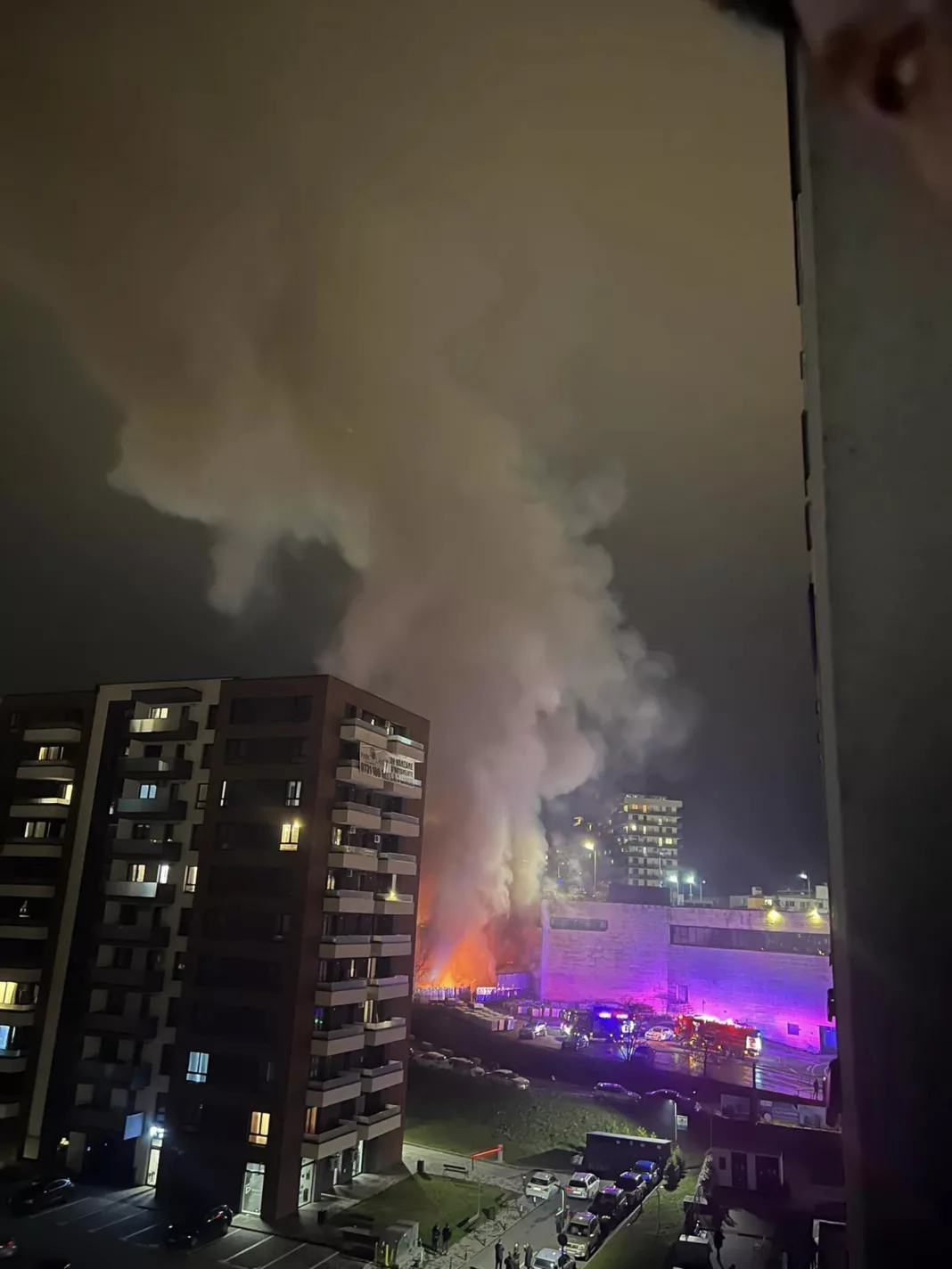 Fire incident at shopping mall