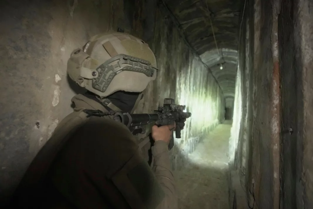Tunnels built by Hamas in Israel