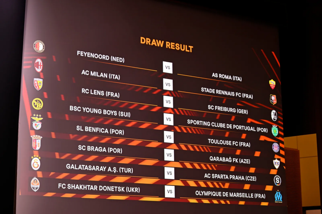 UEFA Europa League 2023/24 Knock-out Round Play-offs Draw