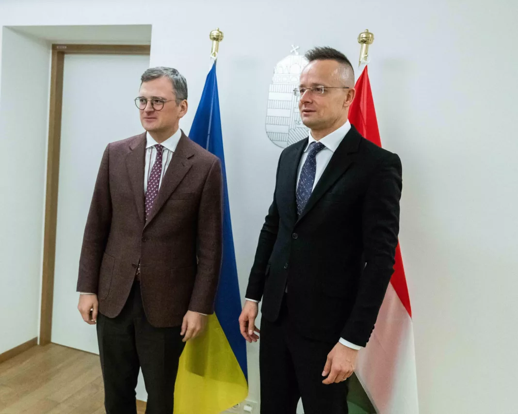 Official meeting between Ukraine and Hungary in Brussels