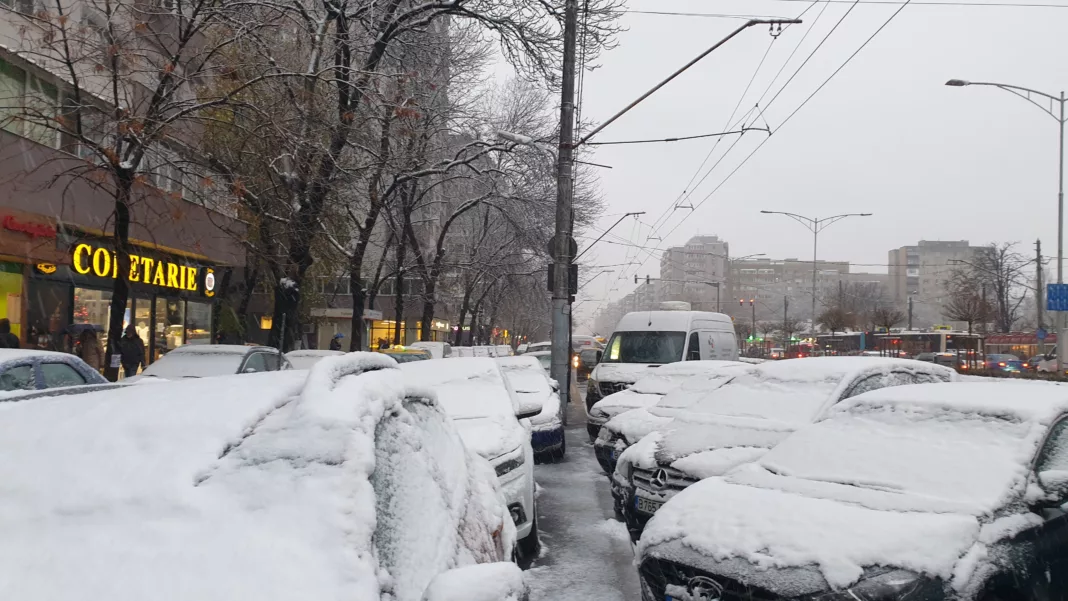 vremea zăpadă București