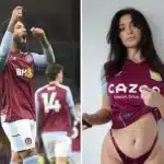 GALERIE FOTO. Alexia promite să se dezbrace dacă Aston Villa ia titlul