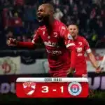 Dinamo respiră din nou! „Câinii” au bătut-o pe Oțelul și au scăpat de ultimul loc în Liga 1