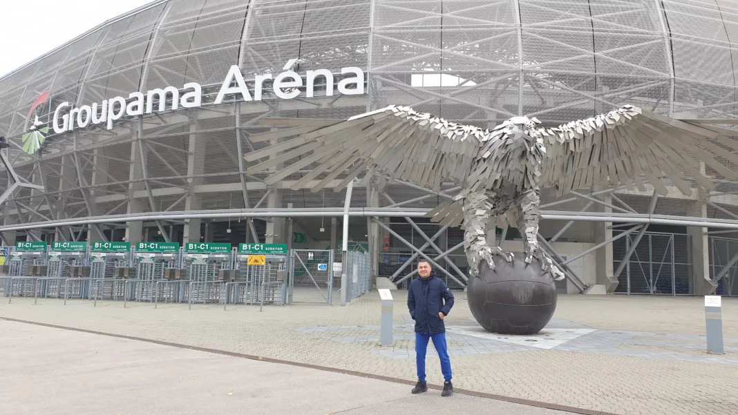 suporteri maghiari Groupama Arena