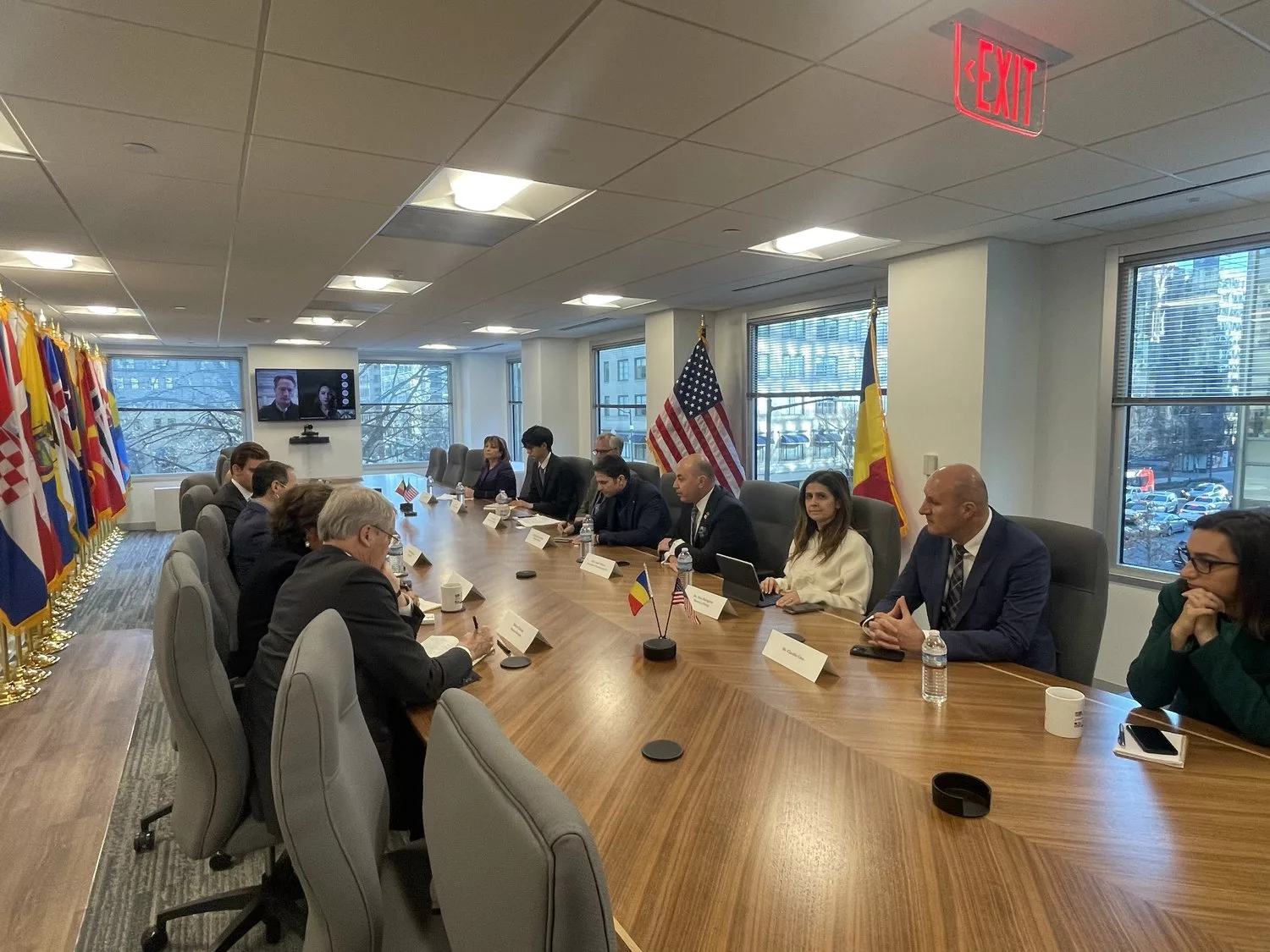 Premierul Ciolacu se întâlnește cu reprezentanții Consiliului de Afaceri Americano-Român