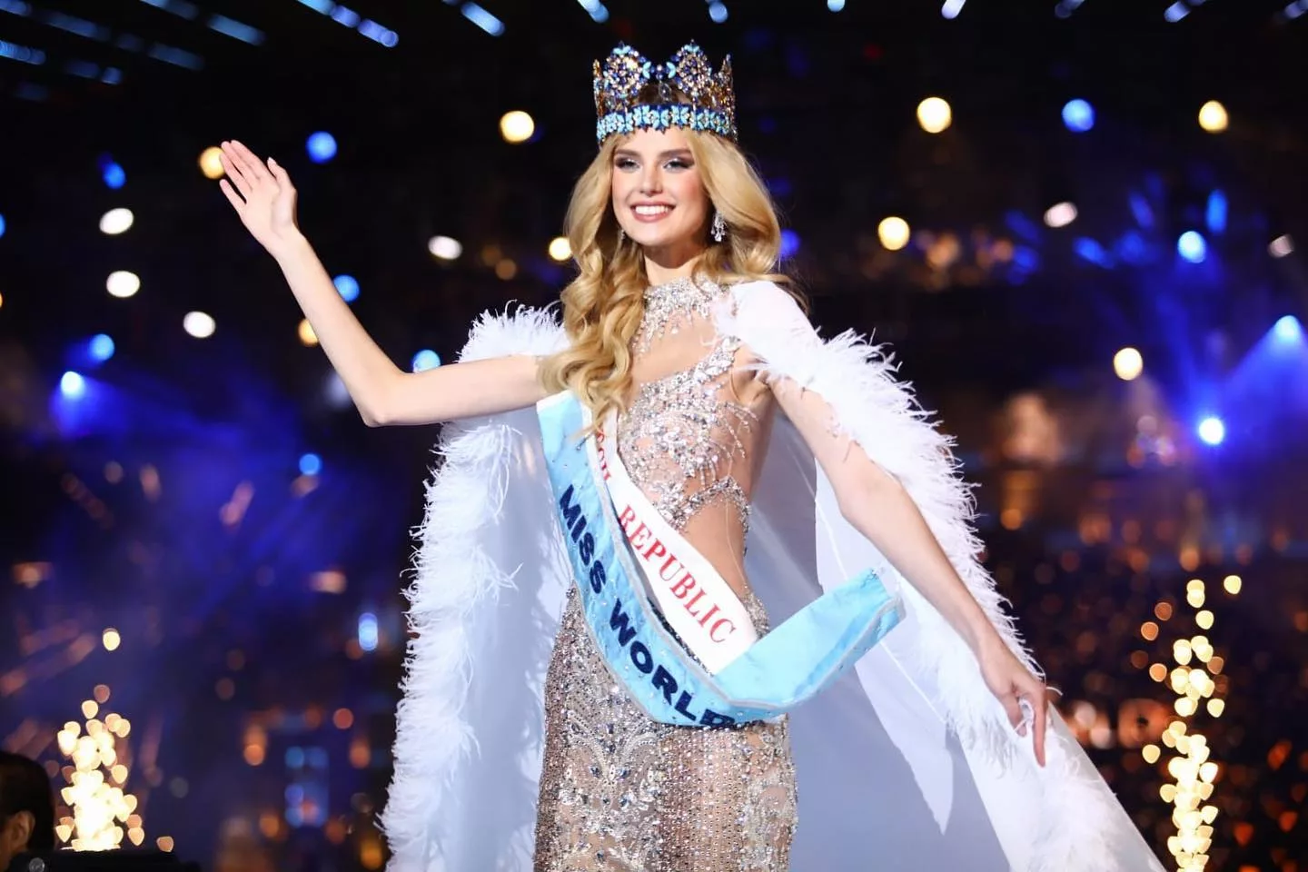 Ce probe a susținut Krystyna Pyszková (Cehia) pentru a deveni Miss World 2024