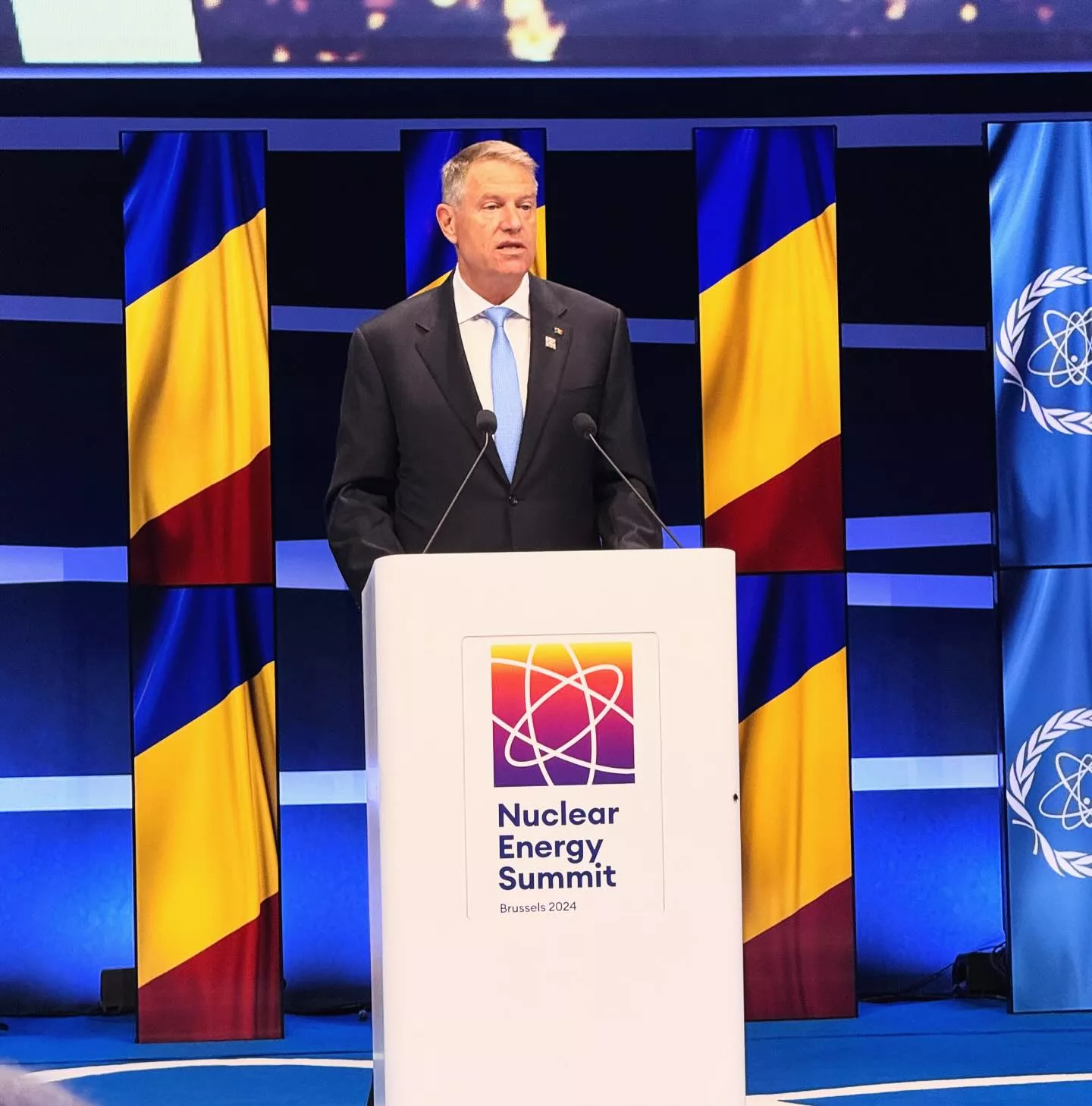 Klaus Iohannis vrea ca România să continue să-și dezvolte programul de energie nucleară