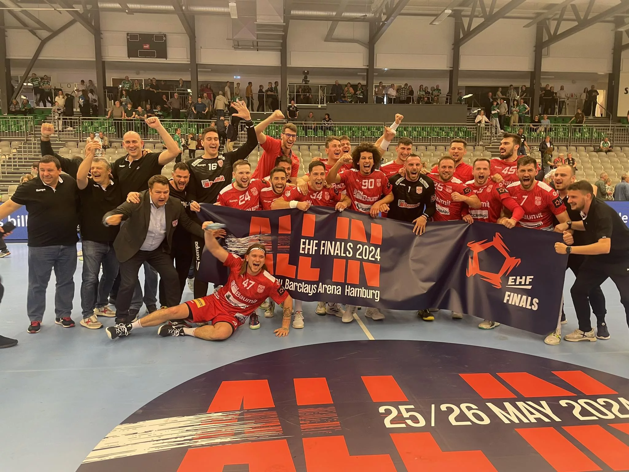 Dinamo, calificată în Final Four-ul EHF European League. „Dulăii” au bătut-o pe Skjern chiar la ea acasă