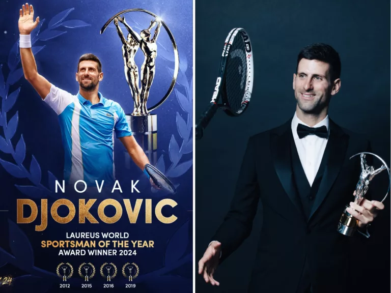 Novak Djokovic a câștigat Premiul Laureus rezervat celui mai bun sportiv al planetei