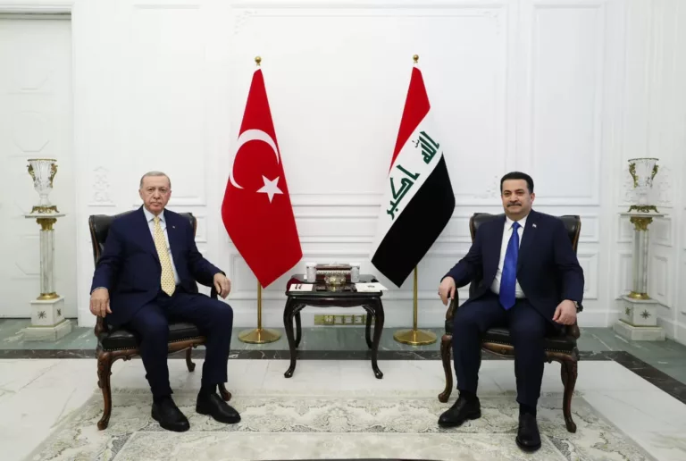 Erdogan este într-o vizită în Irak pentru dezvoltarea relațiilor economice dintre cele două țări