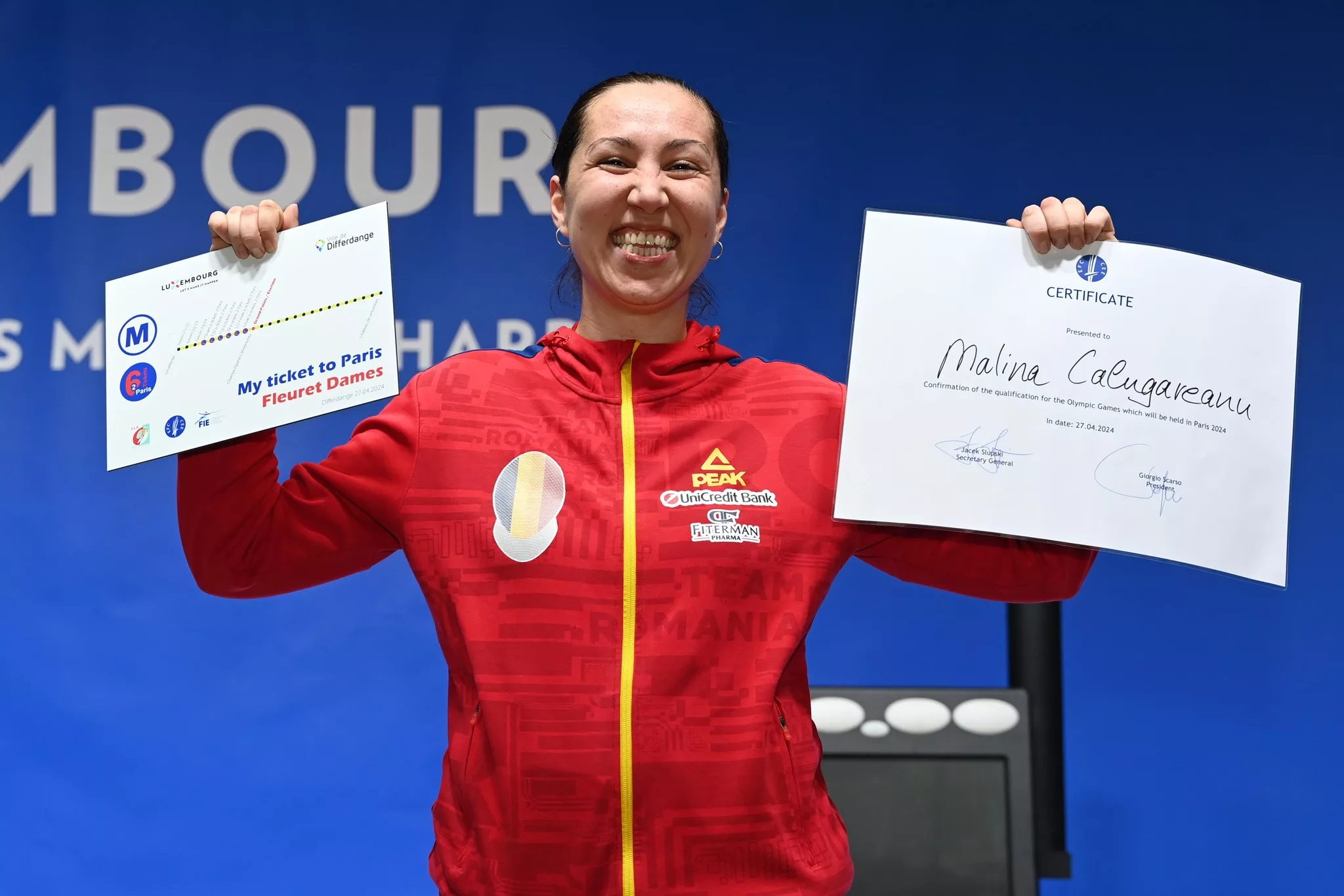 Scrima românească, reprezentată la Paris! Mălina Călugăreanu s-a calificat la Jocurile Olimpice