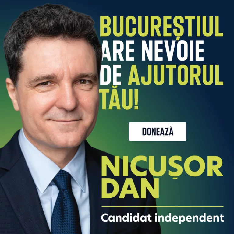 Nicușor Dan cere bani pe internet, pe motiv că în acest mod ajuți Bucureștiul