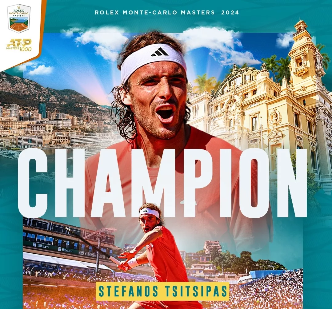 Stefanos Tsitsipas a câștigat Mastersul de la Monte Carlo