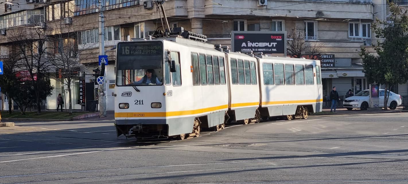 Liniile de tramvai 5 și 16 din Capitală, modificate astăzi