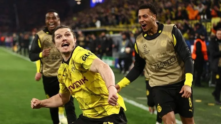Semifinale Liga Campionilor: Borussia Dortmund a învins-o pe Paris Saint-Germain cu scorul de 1-0 (1-0)
