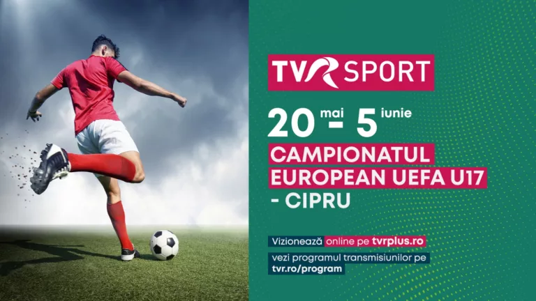 Turneul final EURO Under-17 va putea fi vizionat în România pe TVR Sport