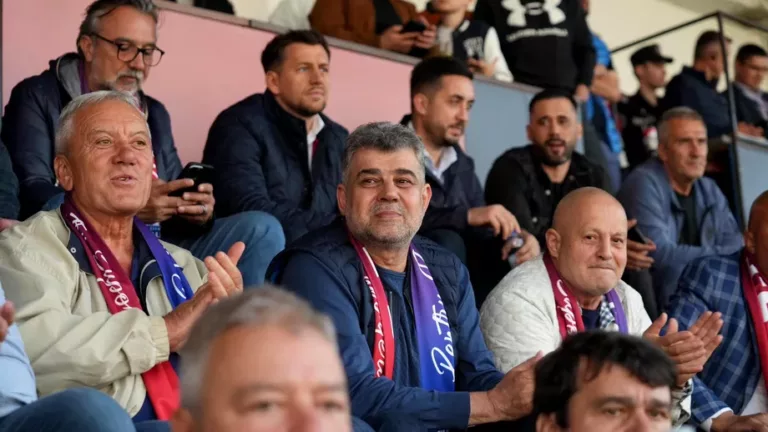 Ciolacu a fost la stadion la promovarea Gloriei Buzău în SuperLiga după 15 ani