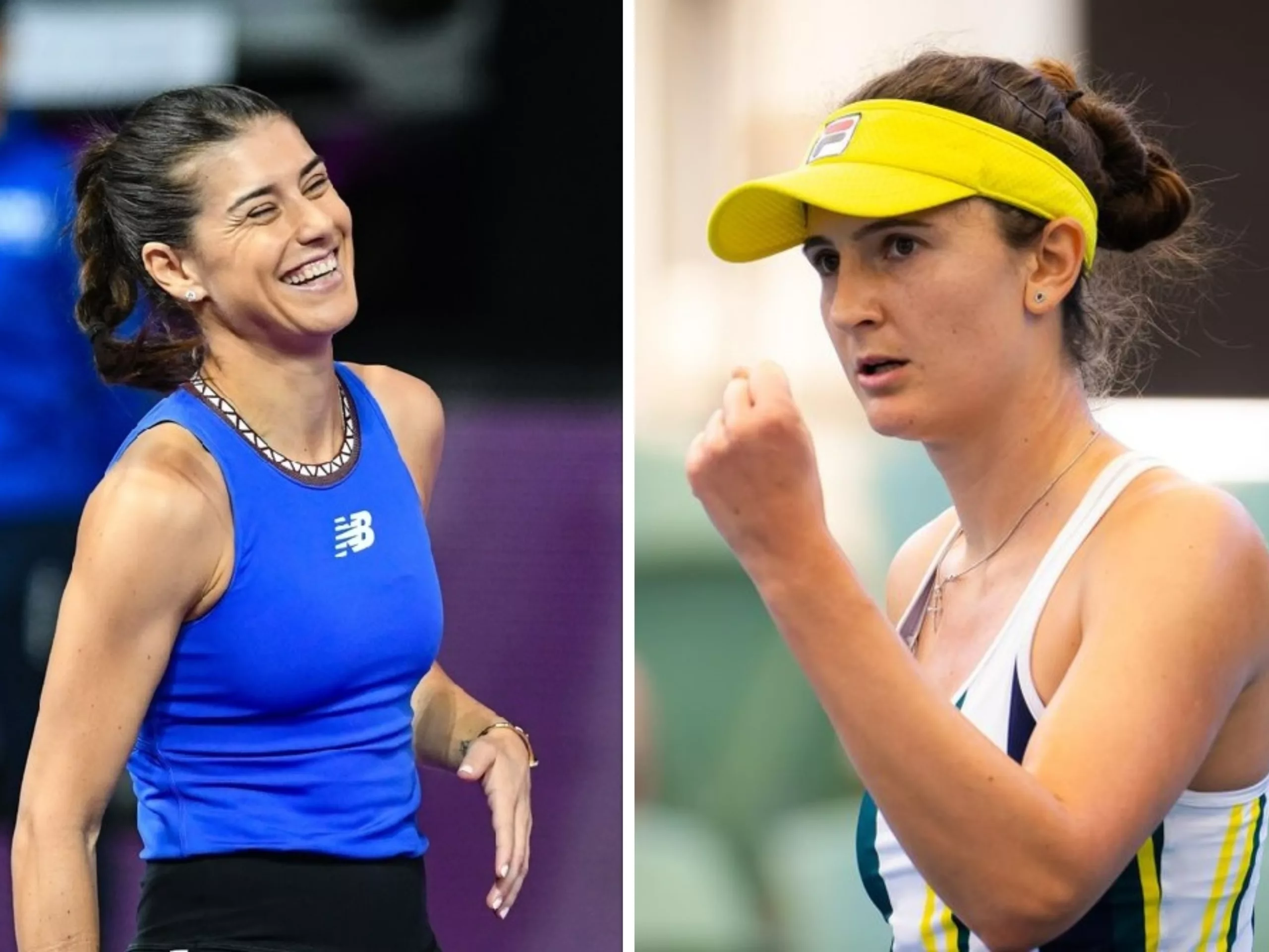 Două jucătoare din România, în optimile de finală ale turneului de la Roma