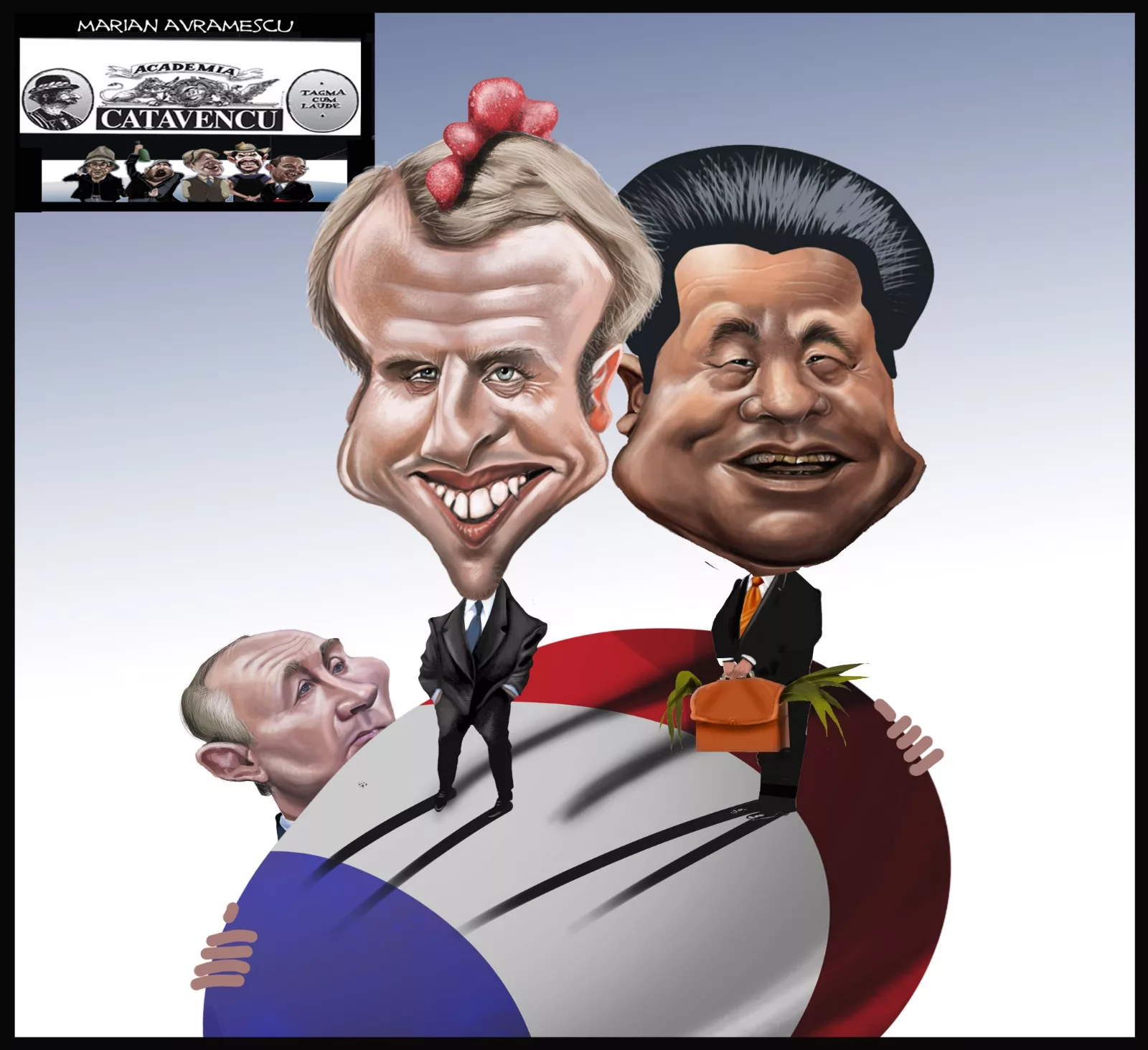 Franța și China și-au dat mâna pe sub Rusia