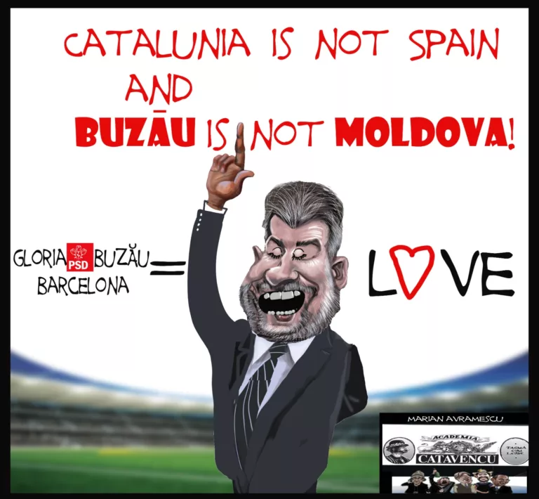 Catalunia is not Spain and Buzău iz not Moldova